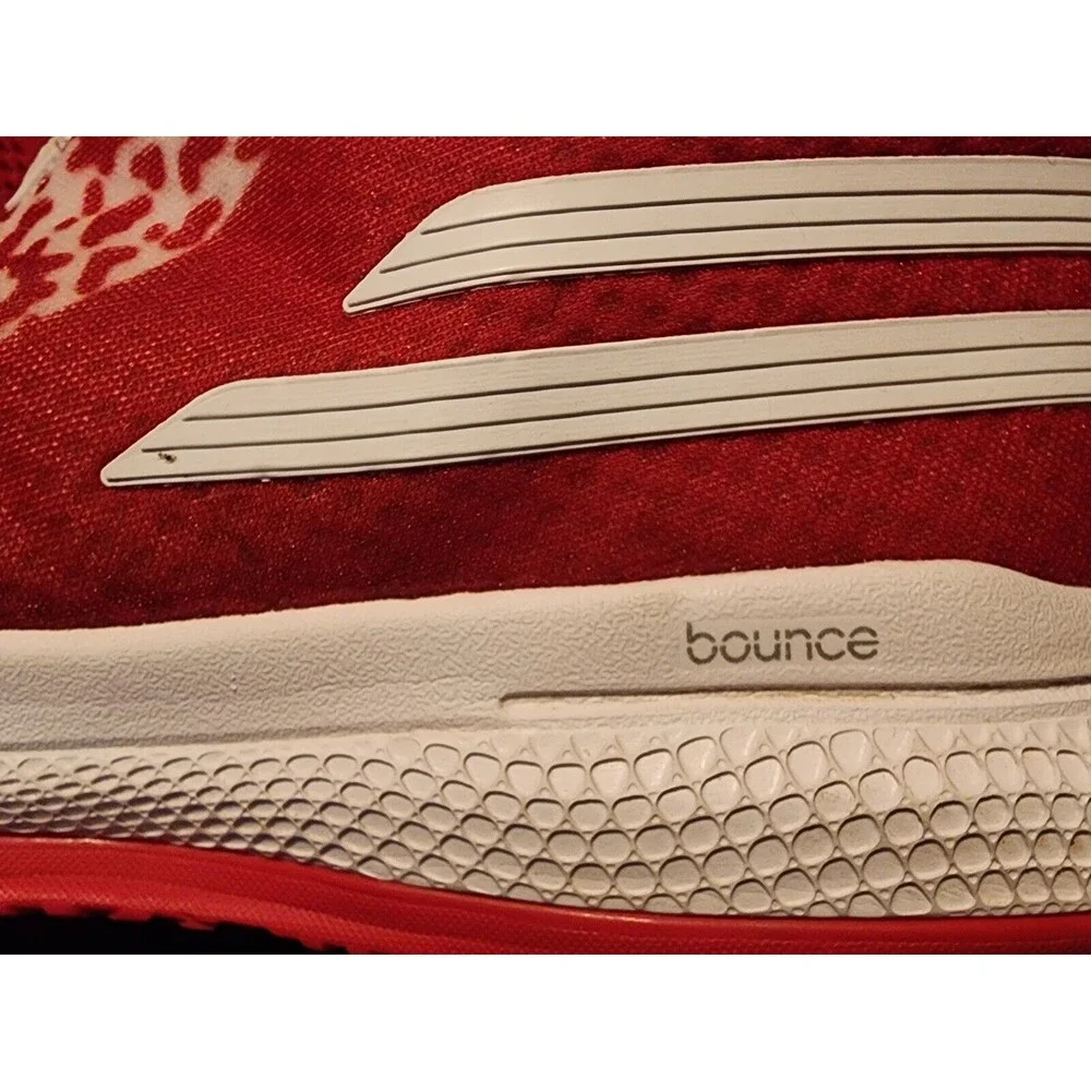Adidas Bounce Basketball Shoes Size 15 Red